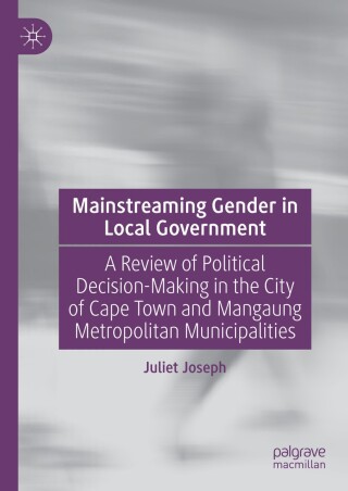 Imagen de portada: Mainstreaming Gender in Local Government 9783031780738
