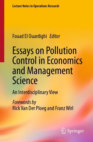 Cover image: Essays on Pollution Control in Economics and Management Science 9783031782268