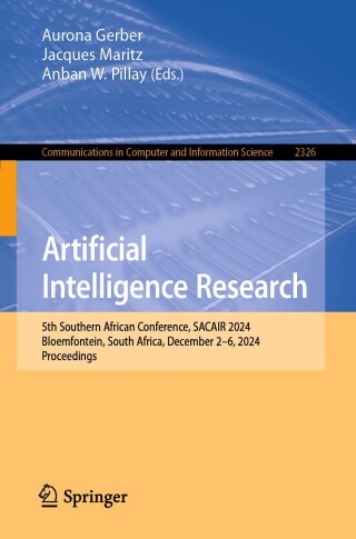 Imagen de portada: Artificial Intelligence Research 9783031782541