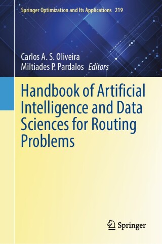 Cover image: Handbook of Artificial Intelligence and Data Sciences for Routing Problems 9783031782619