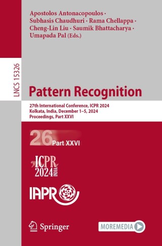 Imagen de portada: Pattern Recognition 9783031783944