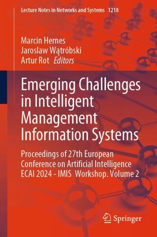 Titelbild: Emerging Challenges in Intelligent Management Information Systems 9783031784675