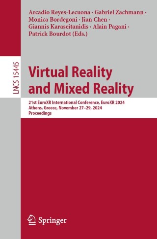 Imagen de portada: Virtual Reality and Mixed Reality 9783031785924