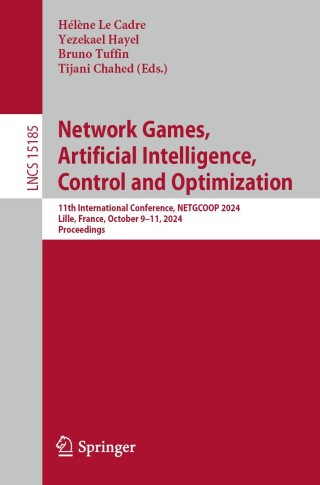 Imagen de portada: Network Games, Artificial Intelligence, Control and Optimization 9783031785993