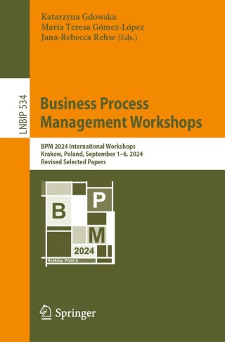 Imagen de portada: Business Process Management Workshops 9783031786655