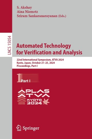 Imagen de portada: Automated Technology for Verification and Analysis 9783031787089