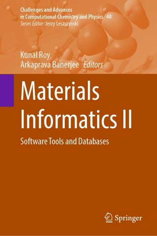 表紙画像: Materials Informatics II 9783031787270