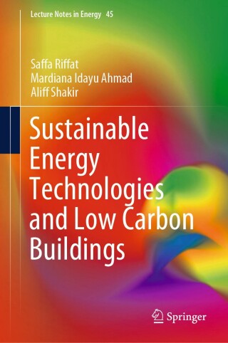 Cover image: Sustainable Energy Technologies and Low Carbon Buildings 9783031788529
