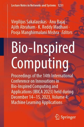 Imagen de portada: Bio-Inspired Computing 9783031789458