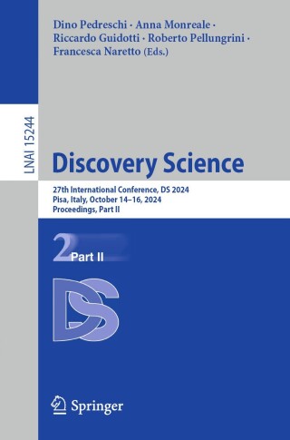Cover image: Discovery Science 9783031789793