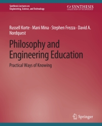 Omslagafbeelding: Philosophy and Engineering Education 9783031792199