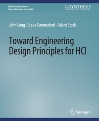 Cover image: Toward Engineering Design Principles for HCI 9783031792038