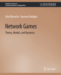 Cover image: Network Games 9783031792472