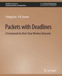 Cover image: Packets with Deadlines 9783031792564