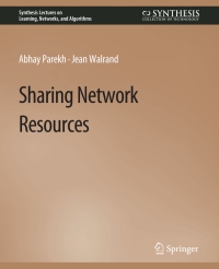 Cover image: Sharing Network Resources 9783031792656