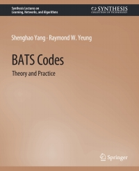 Cover image: BATS Codes 9783031792779