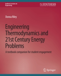 Cover image: Engineering Thermodynamics and 21st Century Energy Problems 9783031793417