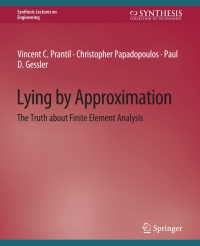 Immagine di copertina: Lying by Approximation 9783031793622