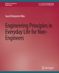Cover image: Engineering Principles in Everyday Life for Non-Engineers 9783031793714