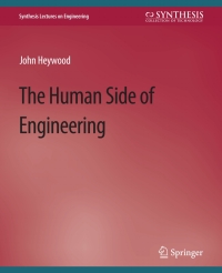 Cover image: The Human Side of Engineering 9783031793783