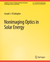 Imagen de portada: Nonimaging Optics in Solar Energy 9783031794193