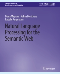 Cover image: Natural Language Processing for the Semantic Web 9783031794735
