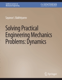 Cover image: Solving Practical Engineering Problems in Engineering Mechanics 9783031796128