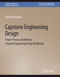 Cover image: Capstone Engineering Design 9783031796944