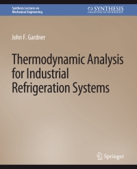 Cover image: Thermodynamic Analysis for Industrial Refrigeration Systems 9783031797040