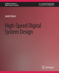 Cover image: High-Speed Digital System Design 9783031797392