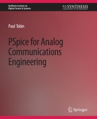 Imagen de portada: PSpice for Analog Communications Engineering 9783031797606