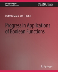 Imagen de portada: Progress in Applications of Boolean Functions 9783031798115