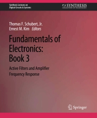 Imagen de portada: Fundamentals of Electronics 9783031798825