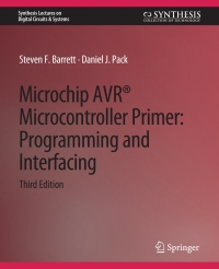 Immagine di copertina: Microchip AVR® Microcontroller Primer 9783031799068