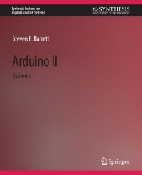 Cover image: Arduino II 9783031799204