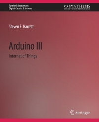 Imagen de portada: Arduino III 9783031799242