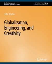 Imagen de portada: Globalization, Engineering, and Creativity 9783031799303