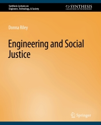 Cover image: Engineering and Social Justice 9783031799396