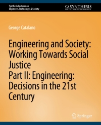 Imagen de portada: Engineering and Society: Working Towards Social Justice, Part II 9783031799518