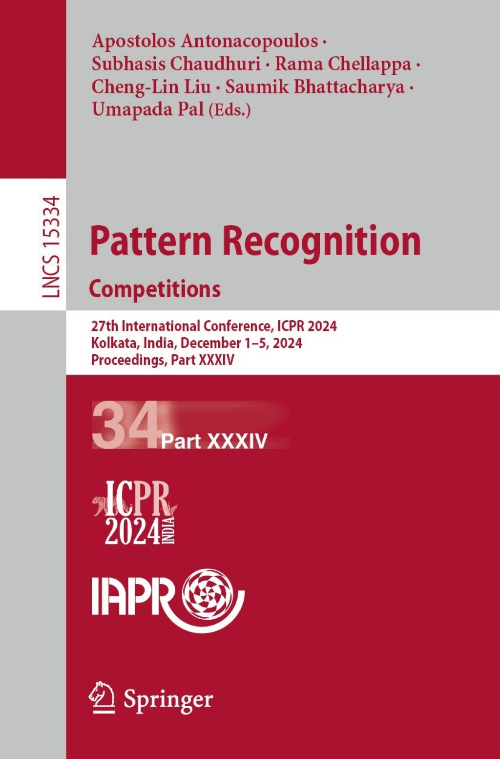 Pattern Recognition. Competitions (eBook)