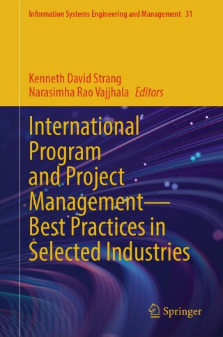 صورة الغلاف: International Program and Project Management — Best Practices in Selected Industries 9783031802744