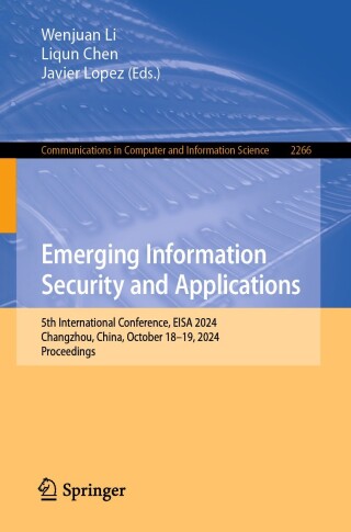 Cover image: Emerging Information Security and Applications 9783031804182