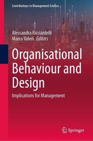Cover image: Organisational Behaviour and Design 9783031804212