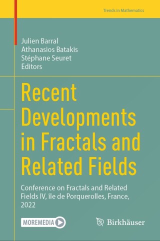 Cover image: Recent Developments in Fractals and Related Fields 9783031804526