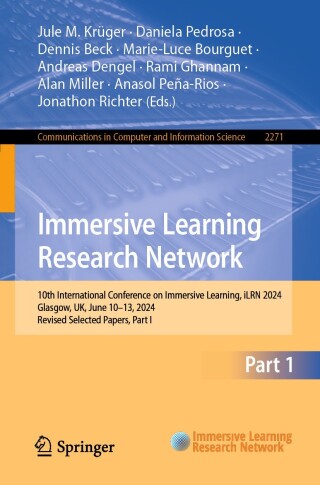 Cover image: Immersive Learning Research Network 9783031804748