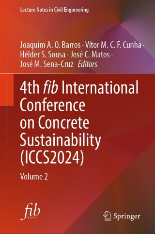 Imagen de portada: 4th fib International Conference on Concrete Sustainability (ICCS2024) 9783031807237