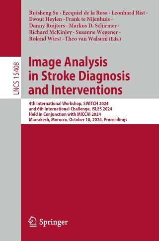 Cover image: Image Analysis in Stroke Diagnosis and Interventions 9783031811005