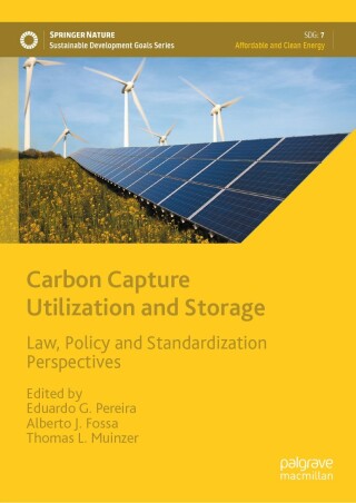 Cover image: Carbon Capture Utilization and Storage 9783031812712