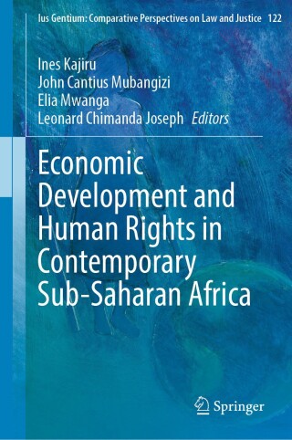 Cover image: Economic Development and Human Rights in Contemporary Sub-Saharan Africa 9783031813993