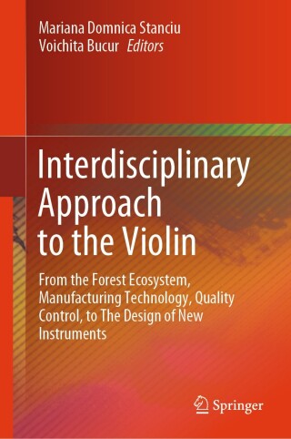 Cover image: Interdisciplinary Approach to the Violin 9783031817335